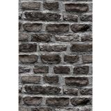 Tetik Zümrüt Exclusive Taş Desenli Duvar Kağıdı 7997, Siyah, 100 X 110