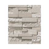Tetik Zümrüt Exclusive Taş Desenli Duvar Kağıdı 9250, Krem, 100 X 110