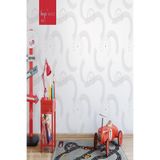 Tetik Zümrüt Kids Duvar Kağıdı 436-1, Beyaz, 100 X 110