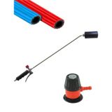 Tetikli Pürmüz 75 Cm + Lpg Dedantör +Hava Hortumu 8 Mm 5 Metre Kırmızı