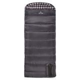 TETON Sports Fahrenheit Standart Uyku Tulumu; Aile Kampı için Harika, Gri Pamuk Astar, 203 cm x 83 cm, Normal / 0F/-18C Sol Fermuar