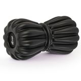 TETOP（テートップ） TETOP Fıstık Masaj Topu 8,9 x 8,9 x 16,0 cm/0,1 kg, Çift Lakros Masaj Topu, Fizik Tedavi için Sırt Ayak Boyun Masaj Rulosu, Miyofasyal Serbest Bırakma, Derin Doku ve Tetik Noktası (Siyah)