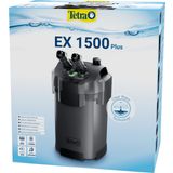 Tetra Akvaryum dış filtre EX 1500 Plus – 600 litreye kadar akvaryumlar için güçlü filtre, kristal berraklığında balık dostu su sağlar, iç mekan
