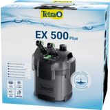 Tetra Akvaryum dış filtre EX 500 Plus – 100 litreye kadar akvaryumlar için güçlü filtre, kristal berraklığında balık dostu su sağlar