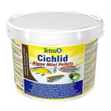 Tetra Cichlid Algae Mini Spirulina Yosunlu Çiklit Balığı Pellet Yemi 10000ml 3900gr