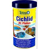 Tetra Cichlid XL Flakes - Büyük çiklitler ve diğer büyük süs balıkları için büyük pul şeklinde balık yemi, 10 l kova