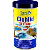 Tetra Cichlid XL Flakes - Büyük çiklitler ve diğer büyük süs balıkları için büyük pul şeklinde balık yemi, 10 l kova