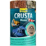 Tetra Crusta Menu – 4'ü 1 arada yem, çubuk, pelet, gofret ve granül ile, karides ve yengeçler için, çeşitli besinler için, 100 ml kutu (1'li paket)