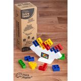 Tetra Kule Denge Oyuncağı Eğitici Kutu Oyuncak Tetris Kule Tetra Tower - Pembe