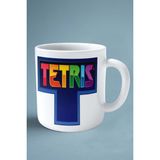 Tetris Oyun Baskılı Kupa Bardak Çift Taraflı Kişiye Özel Model 3