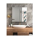 TETTO ELAGANTE Lavobo Üstü Aynalı Banyo Dolabı 60x60x15 Cm
