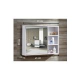 TETTO ELAGANTE SEMA Aynali Banyo Dolabi, Tek Kapakli 65x60 Üst Modül Mıknatıslı Bas-aç Kapak