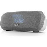 Teufel Bluetooth Müzikli Çalar Saat - Saati Tek Bakışta Görün | Ayarlanabilir Dijital Ekran - Siyah