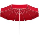 Tevalli Parasols 200 cm Lüks Polyester Plaj Şemsiye - Kırmızı - 2 x 2 m