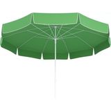 Tevalli Parasols 240 cm Elite Taşıma Çantalı Plaj Balkon Şemsiye - Fıstık Yeşili - 2,5 x 2,5 m