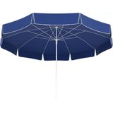 Tevalli Parasols 240 cm Elite Taşıma Çantalı Plaj Balkon Şemsiye - Lacivert - 2,5 x 2,5 m - Mavi