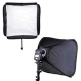 TEWISE Tepe Flaşları Uyumlu 40x40cm Softbox