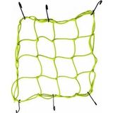 TEX 2010 Ahtapot Motosiklet Kancalı Kask Filesi Evrensel Kask Filesi Plastik Kancalı 40 X 40 Cm Sarı