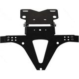 Tex 2311 Lüx Universal Katlanabilir Metal Motosiklet Plakalık Sinyal Bağlantılı