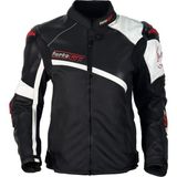 Tex AR54 Kadın Deri Motosiklet Montu Siyah - Kırmızı - XL