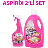 Tex Aspirix Çok Amaçlı Temizleyici 750Ml Sprey + 2500 Ml Yedek