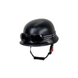 Tex Gözlüklü Chopper Kaskı Cruıser Retro