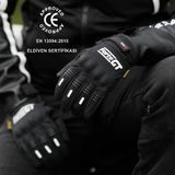 Tex Gt 07 Softshell Korumalı Motosiklet Eldiveni (En 13594 Sertifikalı) - 0 - Siyah