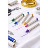 TEXART Art of Sewing BUHAR İLE ISI İLE UÇAN SABUN ÇİZGİ KALEMİ 6 ADET (MİX RENK)