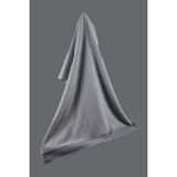 Texavibe Bordürlü Banyo Havlusu 410218 - Gri - 150 x 80 cm