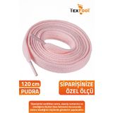TexFoot Yassı Pamuk Ayakkabı Bağcığı – Dayanıklı 120 cm Spor ve Günlük Kullanım İçin