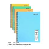 Text Pastel Defter A4 80 Yaprak Kareli 1 Adet