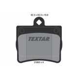 Textar 2190003 Fren Balatası Arka Tek Pim Mercedes W202 Bm 97 > 01 0004200120
