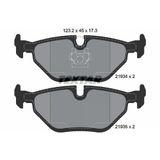 Textar 2193402 Fren Balatası Arka Bmw E36 E46 Bm 99 04 1154221