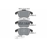Textar 2433301 Fren Balatası Ön Fdb4057 Gdb1762 Vw Tiguan Q3 Sharan Bm 07 > 3Bpa1093