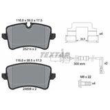 Textar 2521401 Fren Balatası Arka Fdb4393 Gdb1866 Vw A6 A7 A8 Bm 10 > 4H0698451h