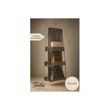 Textia Home Gri 6'lı Dolap içi Askılı Çanta Düzenleyici - Çanta Ve Ayakkabı Organizer - 6 Gözlü Çanta Askısı