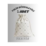 Textia Home Valiz Düzenleyici Ayakkabı Kıyafet Hurç Kumaş Saklama Torbası Seyahat Çantası Organizer