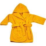 Textile Colors Bebek Bornoz Bukle Kapüşonlu Koyu Sarı [ 0-1 ] Yaş : Hardal - Tek Ebat - 0 - 1 Yaş