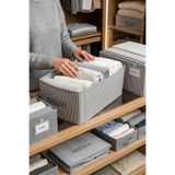 Textile sweet Dolap Içi Raf Düzenleyici Mukavva Katlanabilir Kıyafet Saklama Kutusu 47x28x20
