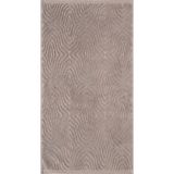 Textury Wovena %100 Pamuk El Havlusu, Koyu Vizon - 50 x 90 cm