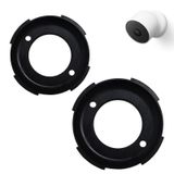 TEYOUYI Google Nest Kamera için Montaj Plakası Nest Cam için Yedek Parça Dış Mekan Pil Kilitleme Yaka Aksesuarı Nest Cam Outdoor 2PCS Siyah…