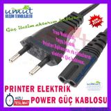TEYP IŞILDAK TV LCD TV FİŞİ 2 PİN POWER KABLO 2 Uçlu Güç Kablosu
