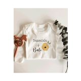 Teyzesinin Balı Uzun Kol Çıtçıtlı Organik Bebek Body, 2-4 Yaş