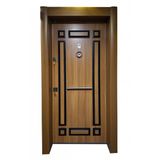 Tez-2468 Eskitme Kabartmalı Model Daire Giriş Kapısı, Çelik Kapı, Villa Kapısı