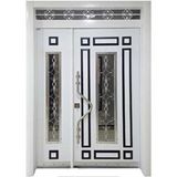 Tezdoor Beyaz Apartman Giriş Kapıları