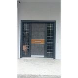 Tezdoor Camlı Villa Giriş Kapıları antrasit