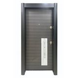 Tezdoor Çelik Kapı, Emniyet Kilit Sistemli, Monoblok Kilitli Daire Kapısı Sol Açılım Çelik Kapı Antrasit