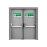 Tezdoor Çift Kanatlı Yangın Kapıları Antrasit
