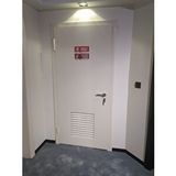 Tezdoor Menfezli Elektrik Odası Kapıları Krem