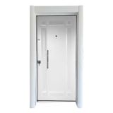 Tezdoor Sac Kasa, Tırnaklı Çelik Kapı, Daire Kapısı, Çelik Kapı, Ahşap Desenli Çelik Kapı Sol Açılım